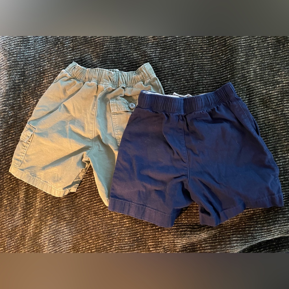 Crewcuts 1 Navy and 1 Tan Kids' Shorts
